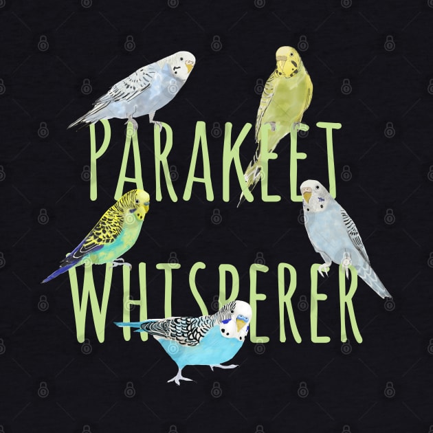 Parakeet Whisperer by ahadden